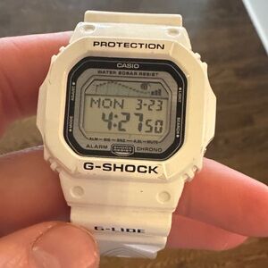 Casio G-Shock G-Lide White Digital Sports Watch